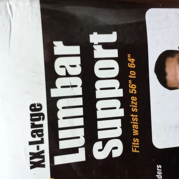 New Western Safety lumbar support-XXL - Picture 2 of 5